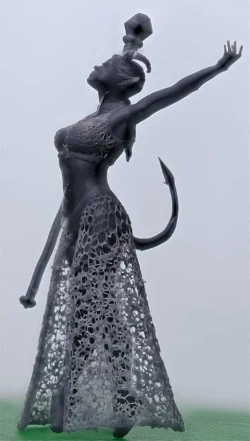 Nữ Tiefling Sorcerer Frisky – fishnet/lace xuyên thấu hoặc đồ kín – safe – 5 mẫu - Image 3