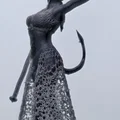 Nữ Tiefling Sorcerer Frisky – fishnet/lace xuyên thấu hoặc đồ kín – safe – 5 mẫu - Thumbnail 3