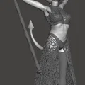 Nữ Tiefling Sorcerer Frisky – fishnet/lace xuyên thấu hoặc đồ kín – safe – 5 mẫu - Thumbnail 4