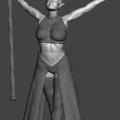 Nữ Tiefling Sorcerer Frisky – fishnet/lace xuyên thấu hoặc đồ kín – safe – 5 mẫu - Thumbnail 5