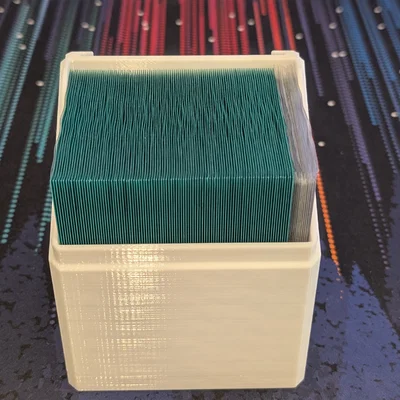 Hộp đựng bài 100+ double sleeved kèm khay trưng bày toploader (cho Commander deck)