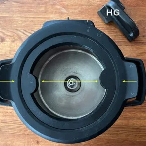 Vòng nắp giả (Dummy Deckel) cho Bosch Cookit