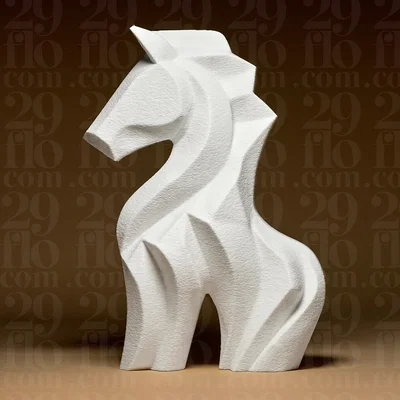 Mô hình chú ngựa Pony phong cách hiện đại