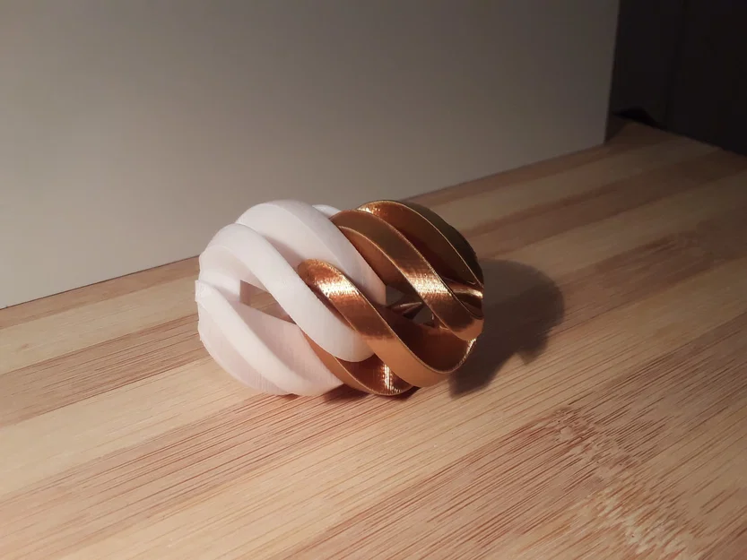 Quả cầu xoắn Fidget Spiral Sphere - Đồ chơi in 3D giải trí cực hay - Image 3