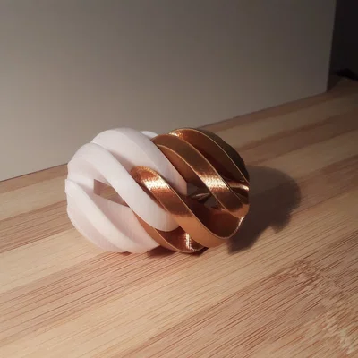 Quả cầu xoắn Fidget Spiral Sphere - Đồ chơi in 3D giải trí cực hay