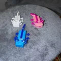 Mô hình Axolotl Minecraft in 3D với khớp nối đuôi cải tiến - Thumbnail 2