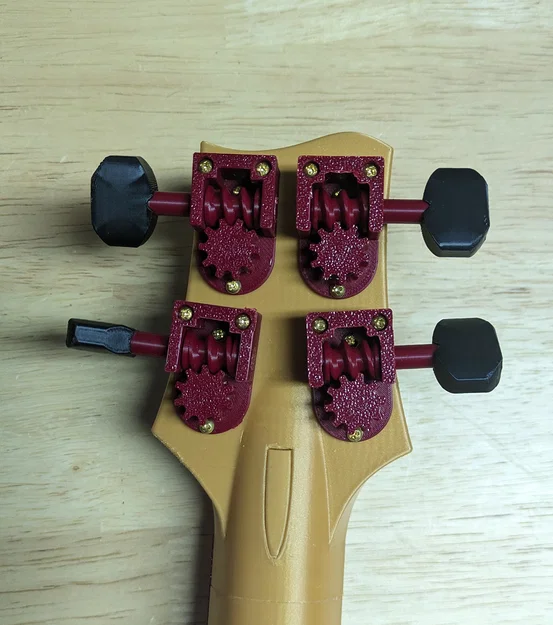 Bộ khóa lên dây Ukulele (Ukulele tuners) - Image 2