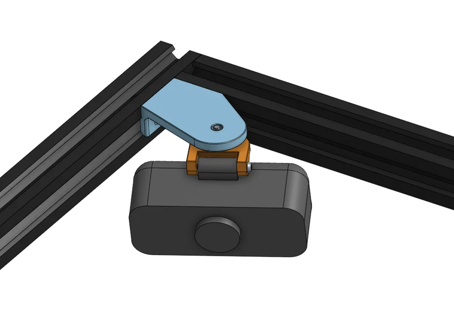 Mount góc nhôm 2020 gắn webcam Gehuay cho Voron Trident - Image 1
