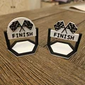 Bệ hạ cánh vạch đích GraviTrax (GraviTrax Finish Line Landing Pad) - Thumbnail 2