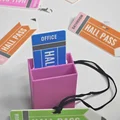 Hall Pass hình bút chì cho Back to School | Nhiều kiểu | Kệ “Pencil Holder” - Thumbnail 1