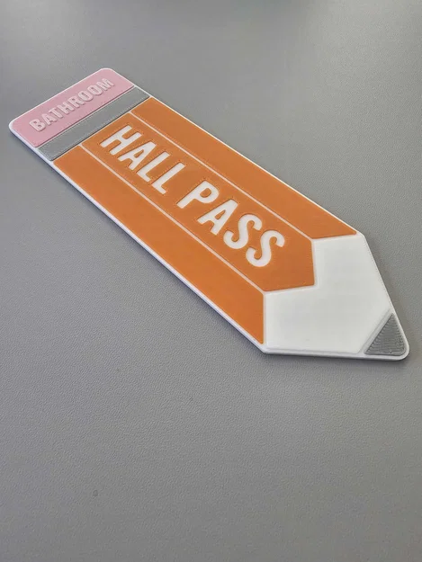 Hall Pass hình bút chì cho Back to School | Nhiều kiểu | Kệ “Pencil Holder” - Image 6