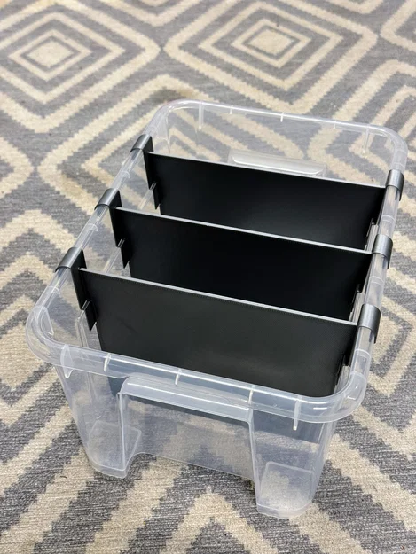 Vách ngăn clip-in gọn gàng cho Ikea Samla 1 Gallon / 5L - Image 1