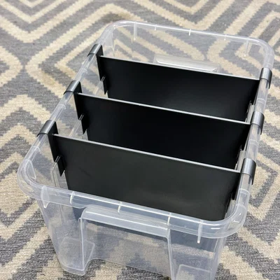 Vách ngăn clip-in gọn gàng cho Ikea Samla 1 Gallon / 5L