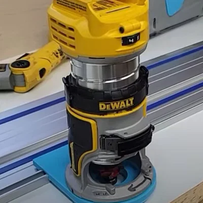 Đế trượt Router DeWalt cho ray dẫn hướng Kreg in 3D