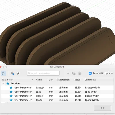 Giá đỡ sạc laptop 4 khe (Solid)