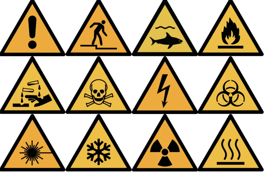 Bộ Stencil Biển Báo ISO (ISO Sign Stencils) - Image 3