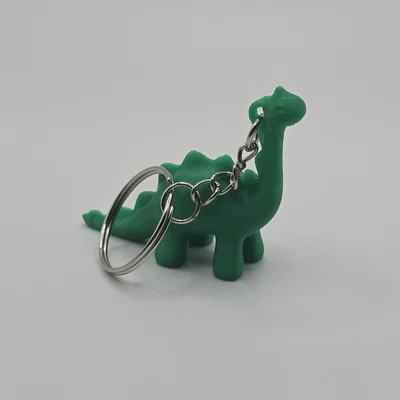 Móc khóa khủng long 3D siêu cute - Mô hình in 3D dễ thương