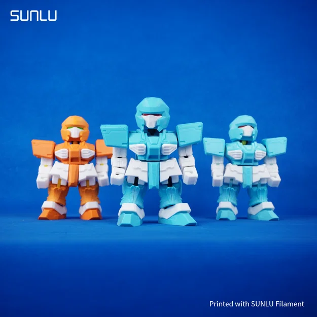 Robot_BLUKI_SUNLU – Robot lắp ráp 61 chi tiết do SUNLU thiết kế - Image 1