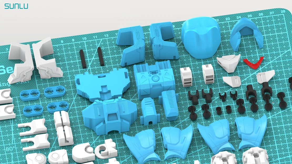 Robot_BLUKI_SUNLU – Robot lắp ráp 61 chi tiết do SUNLU thiết kế - Image 2