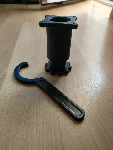 Chân tăng chỉnh kèm cờ lê (Adjustable foot with wrench) - Image 5