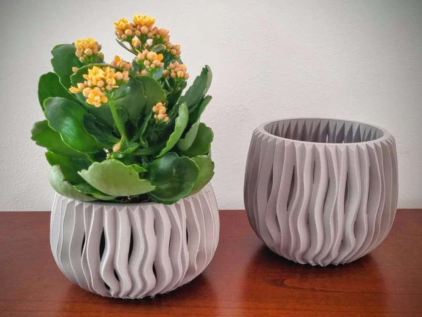 Chậu cây hiện đại (Modern planter) - Image 1