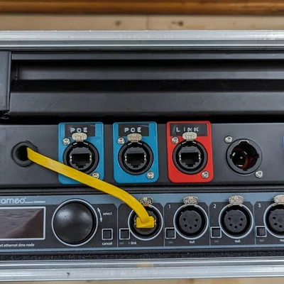 Plate mã màu/ghi nhãn Neutrik D-Norm