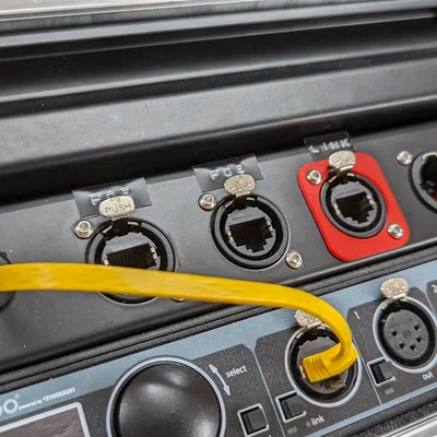 Plate mã màu/ghi nhãn Neutrik D-Norm