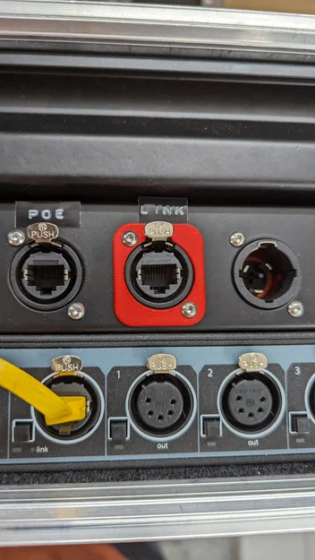 Plate mã màu/ghi nhãn Neutrik D-Norm - Image 5