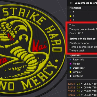 Móc khóa Cobra Kai in 3D - Phụ kiện cá tính cho fan hâm mộ
