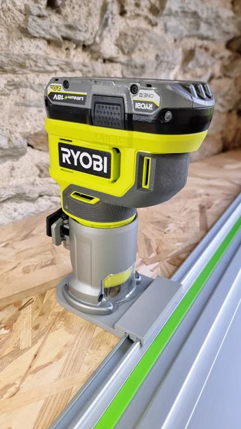 Adapter cho Ryobi RTR18-0 gắn Festool Rail - Image 1