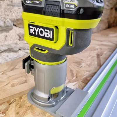 Adapter cho Ryobi RTR18-0 gắn Festool Rail