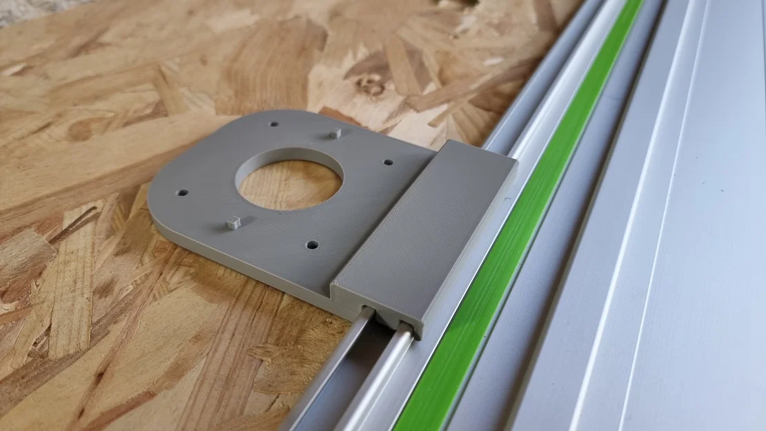 Adapter cho Ryobi RTR18-0 gắn Festool Rail - Image 4