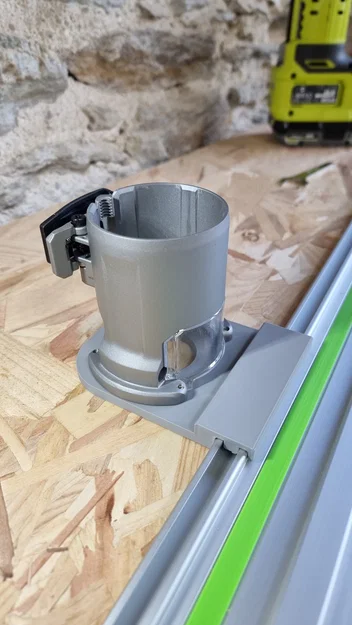 Adapter cho Ryobi RTR18-0 gắn Festool Rail - Image 5