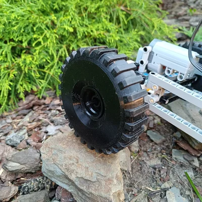 Bánh xe địa hình in 3D dành cho LEGO Technic