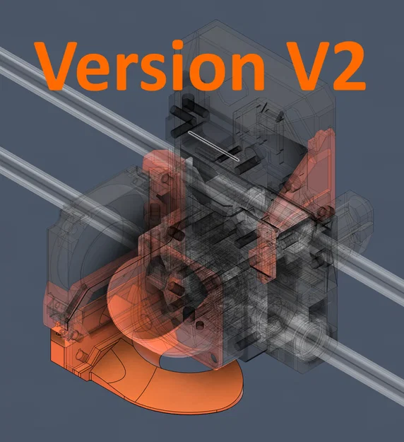 MK4 Nextruder Fan Shroud V2 (Duct) – Ống gió làm mát - Image 1