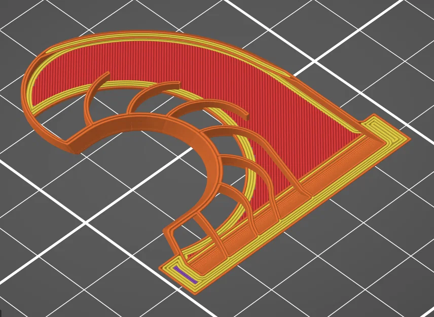 MK4 Nextruder Fan Shroud V2 (Duct) – Ống gió làm mát - Image 2