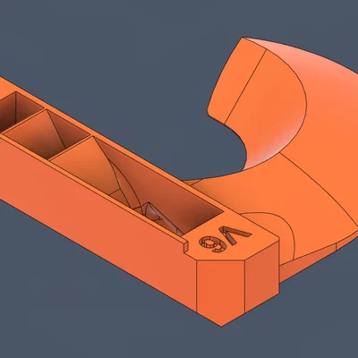 MK4 Nextruder Fan Shroud V2 (Duct) – Ống gió làm mát