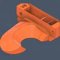 MK4 Nextruder Fan Shroud V2 (Duct) – Ống gió làm mát - Thumbnail 6