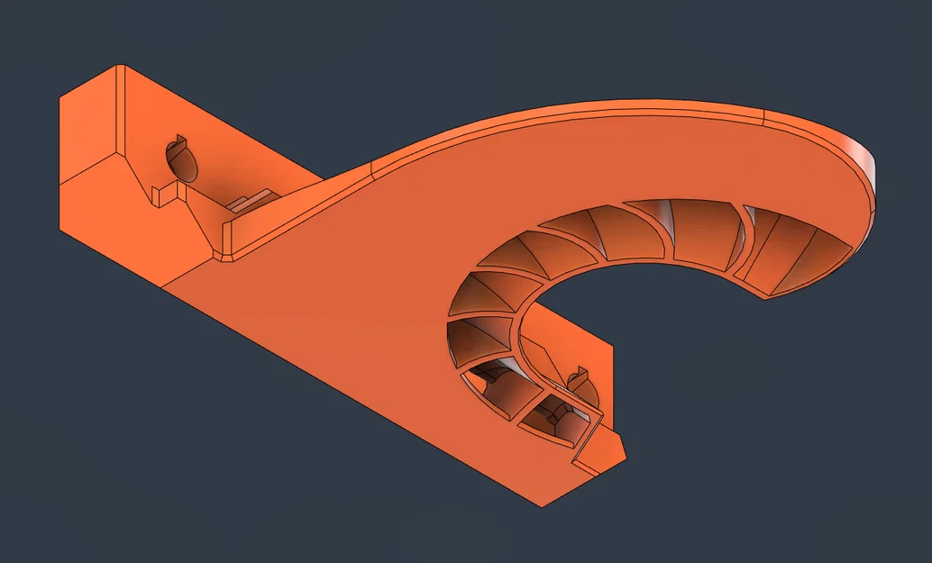 MK4 Nextruder Fan Shroud V2 (Duct) – Ống gió làm mát - Image 9