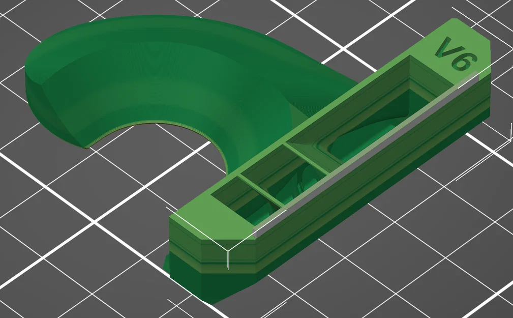 MK4 Nextruder Fan Shroud V2 (Duct) – Ống gió làm mát - Image 12