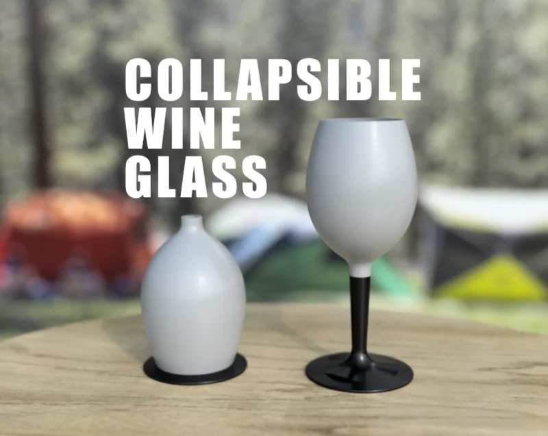 Ly rượu vang gấp gọn (Collapsible Wine Glass)