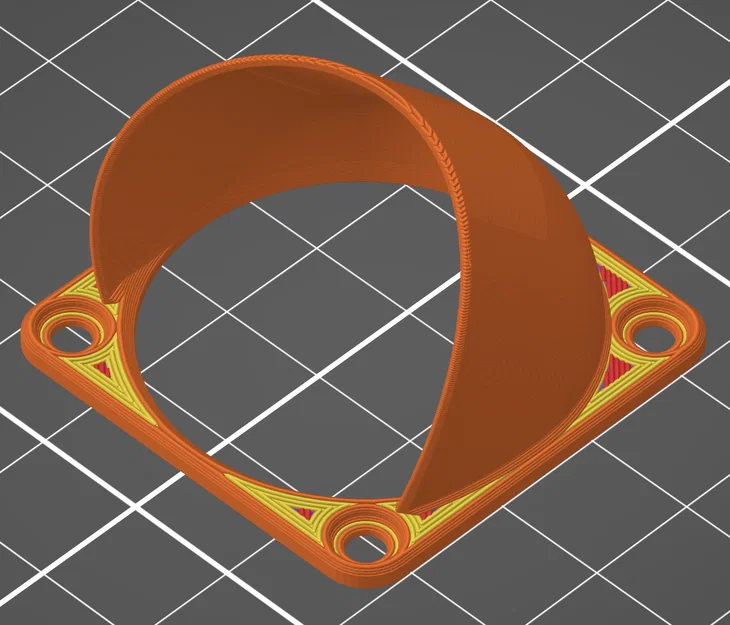 Ốp quạt hotend Nextruder MK4 (Shield/Shroud/Duct/Cover) - Image 2