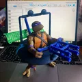 Mô hình phao bơi Sewer Party Tube cho Ninja Rùa Super7 Ultimates - Thumbnail 1