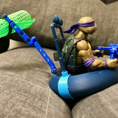 Mô hình phao bơi Sewer Party Tube cho Ninja Rùa Super7 Ultimates