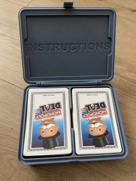 Hộp Đựng Bền Bỉ Cho Bộ Bài Monopoly Deal (Phiên Bản Nâng Cấp 2024) - Image 1