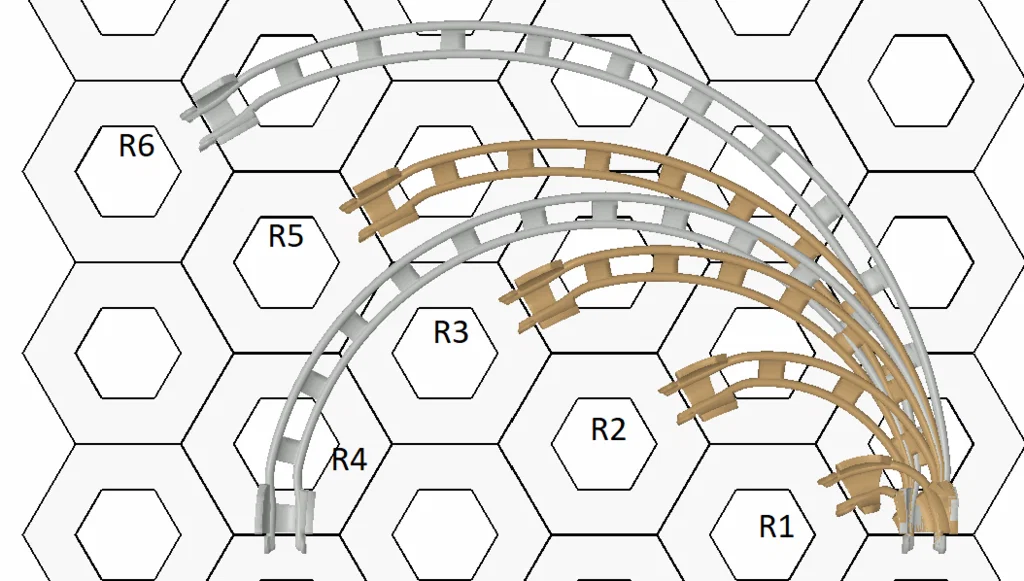 Khúc cua (Kurven) cho marble run - Image 8