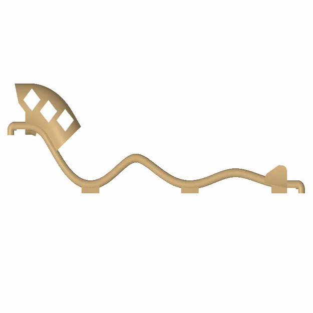 Wellenbahn cho đường chạy bi (marble run) dạng sóng - Image 3