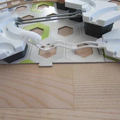Wellenbahn cho đường chạy bi (marble run) dạng sóng