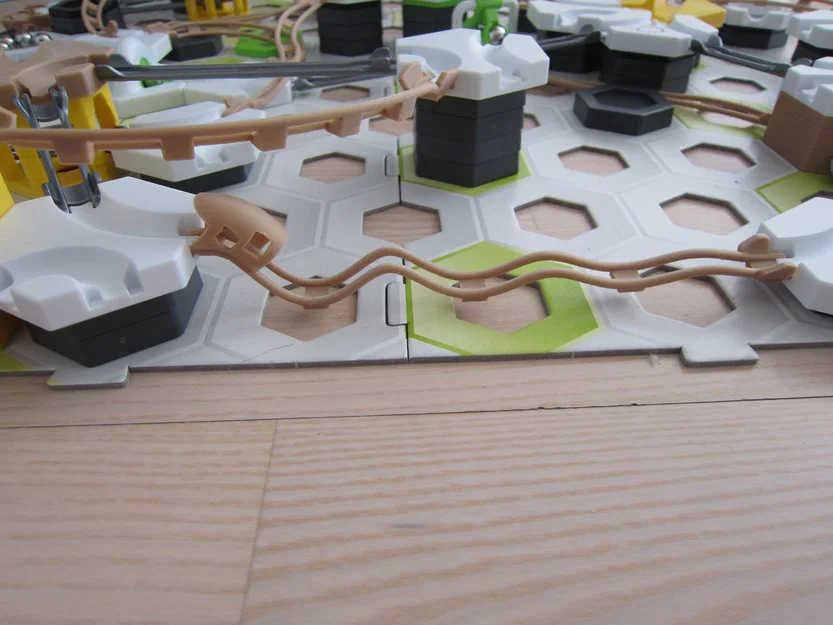 Wellenbahn cho đường chạy bi (marble run) dạng sóng - Image 6