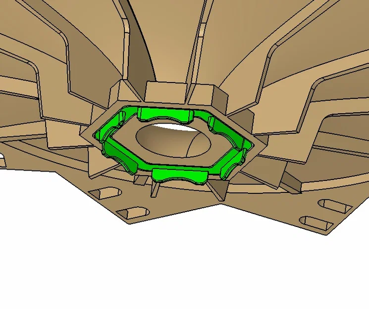 Hyperbolischer Trichter (Phễu hyperbolic cho marble run) - Image 6